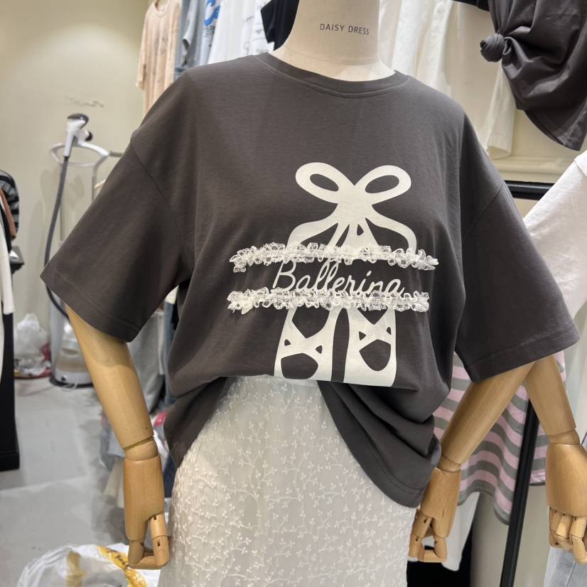 DAISY DRESS東大門實拍女裝新品熱賣真品25春夏休閑人氣T恤DAISY DRESST恤