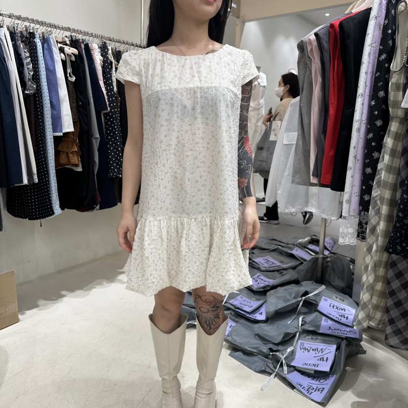 BENE韓國直郵女士新款休閑25春夏真品人氣職業時尚熱賣連衣裙BENE連衣裙