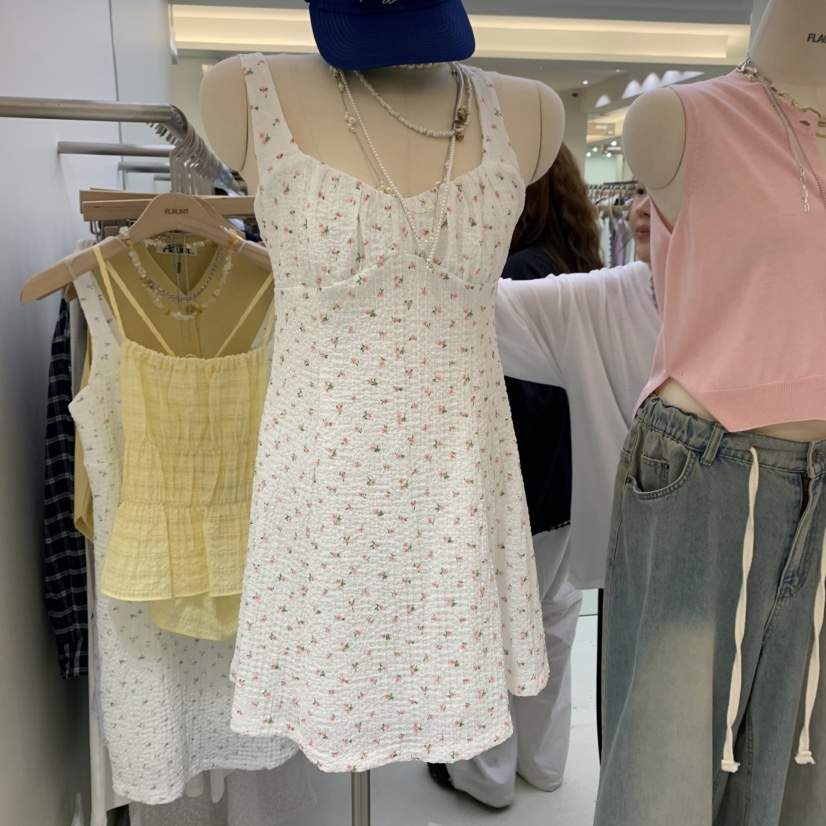 FLAUNT直郵韓國代購㊣女裝新品25春夏休閑人氣時尚推薦連衣裙FLAUNT連衣裙