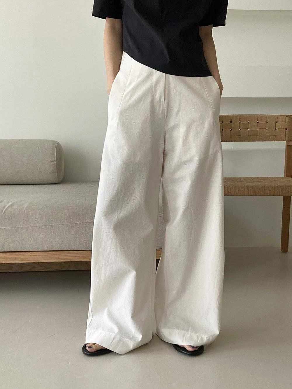 DRESS UP韓國直郵㊣女裝新款休閑人氣時尚休閑褲亞麻布口袋DRESS UP休閑褲