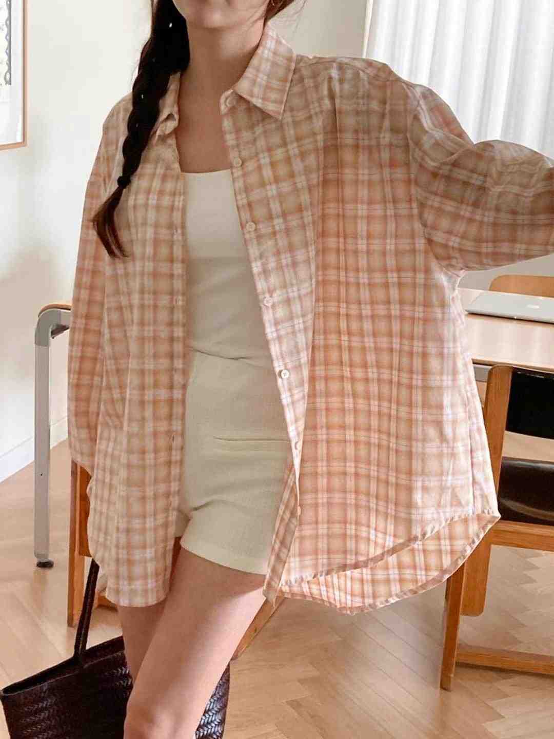 DRESS UP韓國㊣直郵東大門代購女裝新品人氣25春夏襯衫蕾絲衫DRESS UP襯衫/蕾絲衫