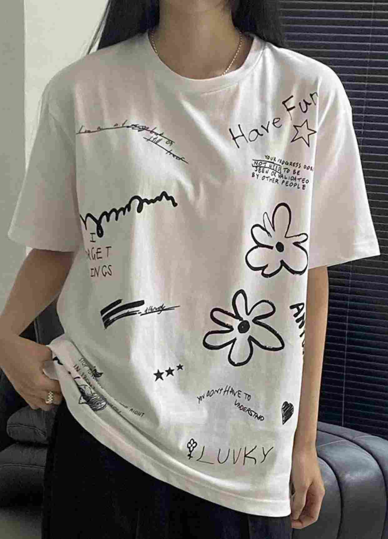 DRESS UP直郵韓國代購㊣女裝新款推薦時尚熱賣休閑25春夏T恤DRESS UPT恤