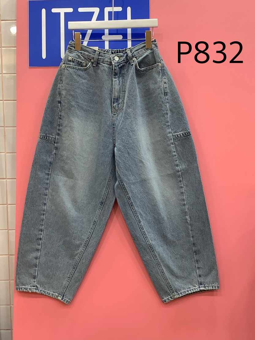 ITZEL韓國直郵㊣東大門實拍女裝新品推薦熱賣時尚休閑牛仔褲ITZEL牛仔褲