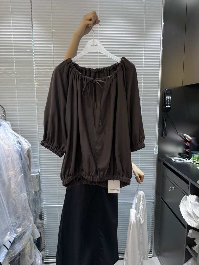 CM直郵韓國代購㊣女裝新款人氣25春夏時尚熱賣推薦襯衫蕾絲衫CM襯衫/蕾絲衫