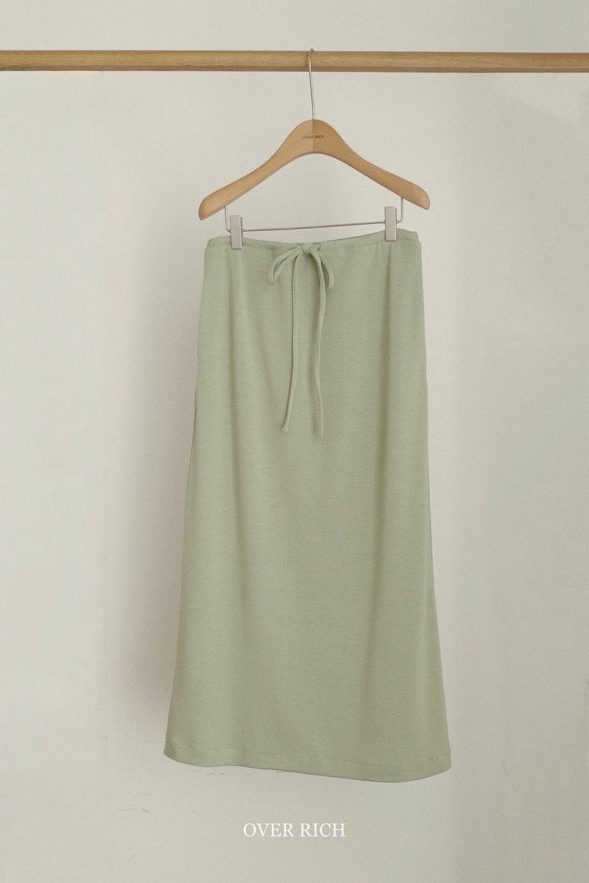 OVER RICH直郵韓國代購㊣女裝新品推薦休閑時尚人氣25春夏長裙OVER RICH長裙