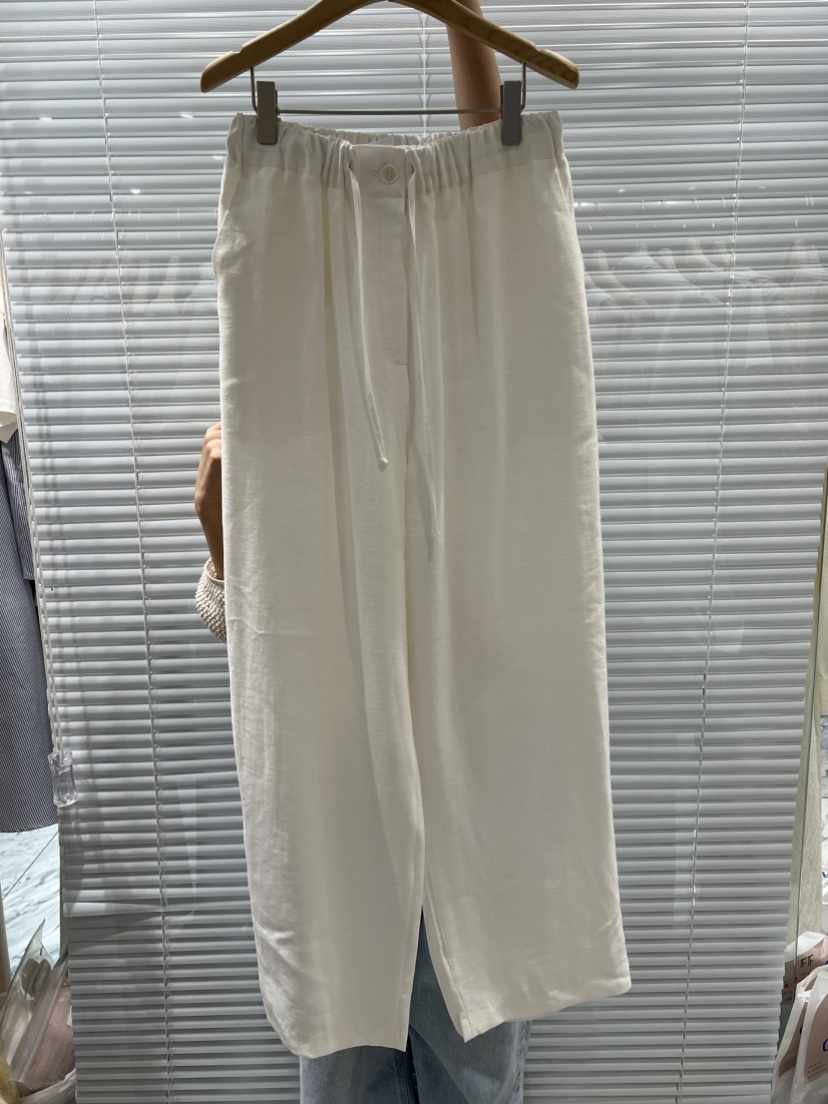 FF韓國直郵㊣女裝新品人氣休閑推薦25春夏熱賣時尚休閑褲綁帶FF/SUNDAY休閑褲
