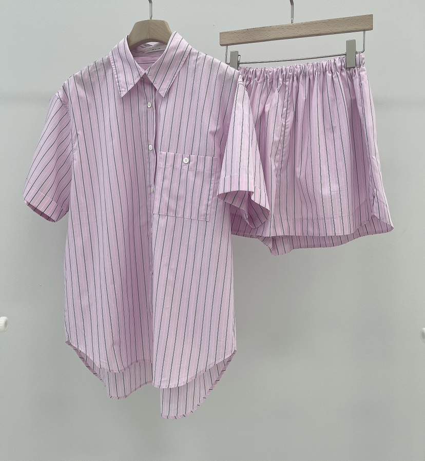 AURA東大門實拍女士新品推薦25春夏真品時尚職業套裝套裝綁帶Au ra套裝