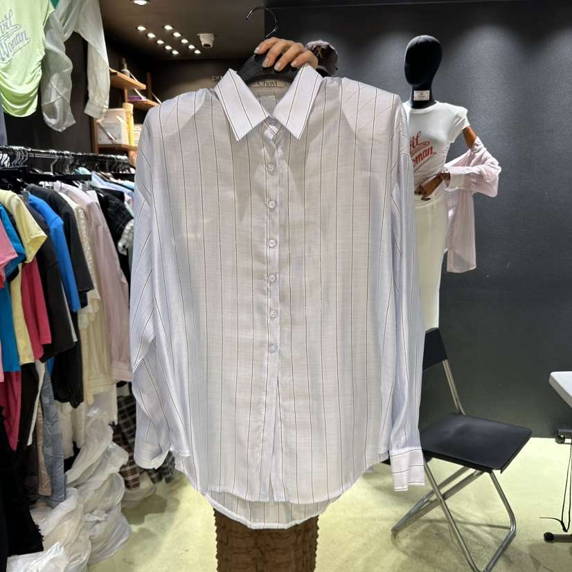CHAVI東大門代購女裝新款真品職業人氣休閑熱賣襯衫蕾絲衫天絲CHAVI襯衫/蕾絲衫