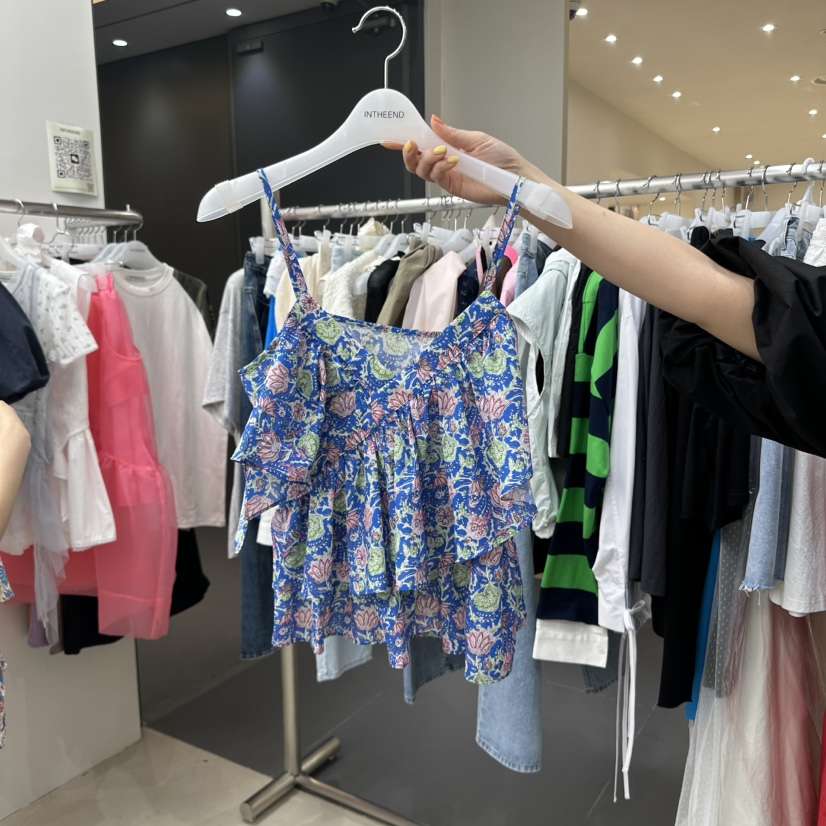 INTHEEND東大門直郵女裝新款人氣25春夏時尚職業真品吊帶背心INTHEEND吊帶/背心