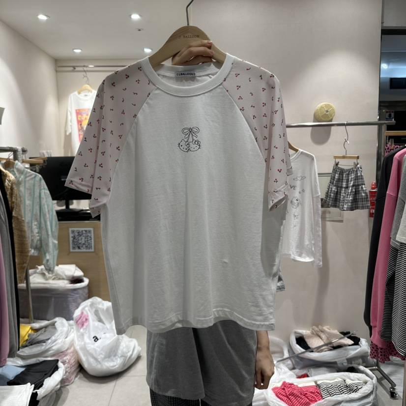 J.BALLOON東大門實拍女士新品時尚真品人氣職業25春夏推薦T恤J.BALLOONT恤