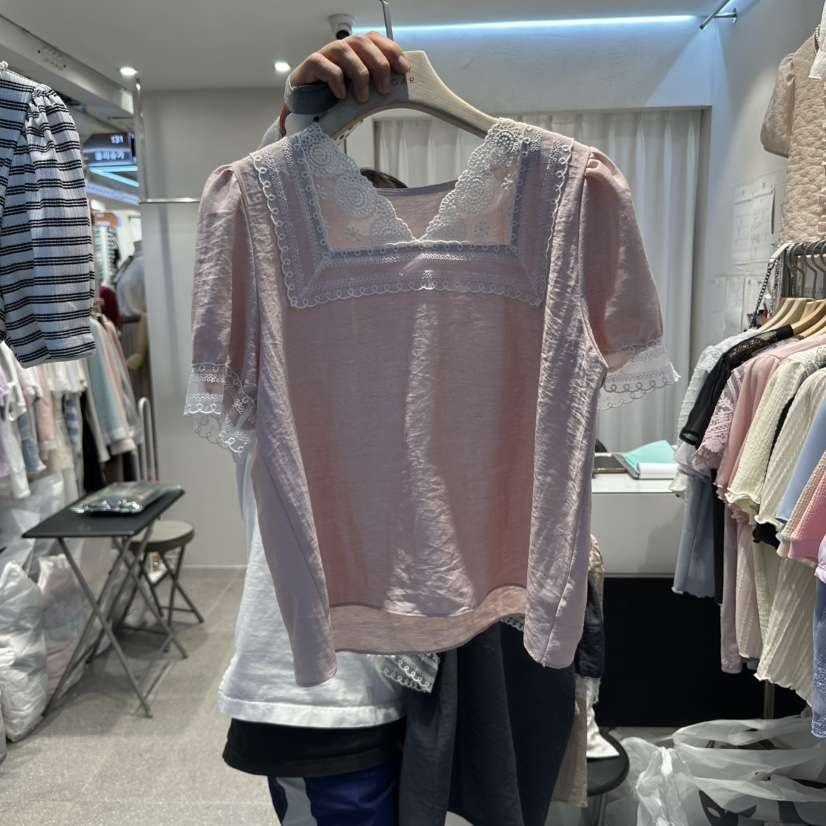 PIT A PAT東大門直郵女士新品休閑人氣熱賣職業襯衫蕾絲衫PIT A PAT襯衫/蕾絲衫