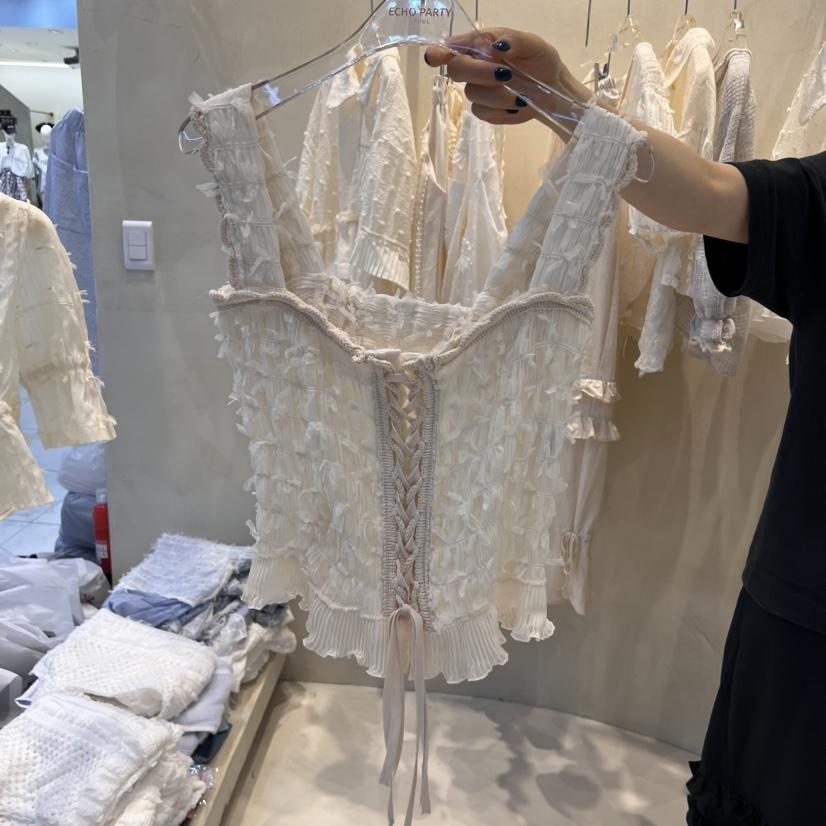 ECHOPARTY東大門代購女士新品真品時尚休閑職業吊帶背心緊身ECHOPARTY吊帶/背心