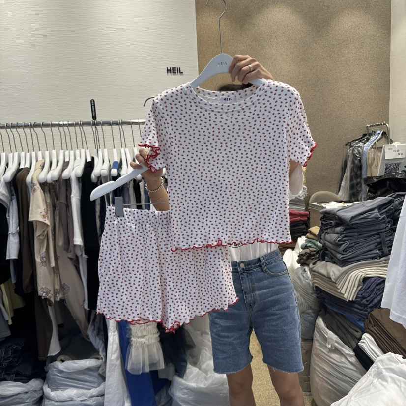 HEIL東大門代購女士新品真品休閑職業25春夏推薦套裝兩件套HEIL套裝