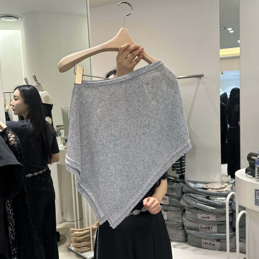 RENDER韓國代購女裝新品人氣推薦真品職業熱賣時尚針織衫斗篷RENDER針織衫
