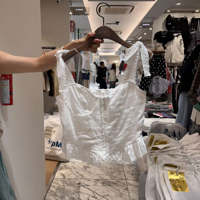 LOVE PULL韓國直郵女士新品職業推薦真品熱賣人氣吊帶背心LOVE PULL吊帶/背心
