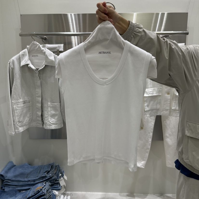 ARTISANAL韓國代購女士新款熱賣休閑真品人氣推薦吊帶背心V領ARTISANAL吊帶/背心