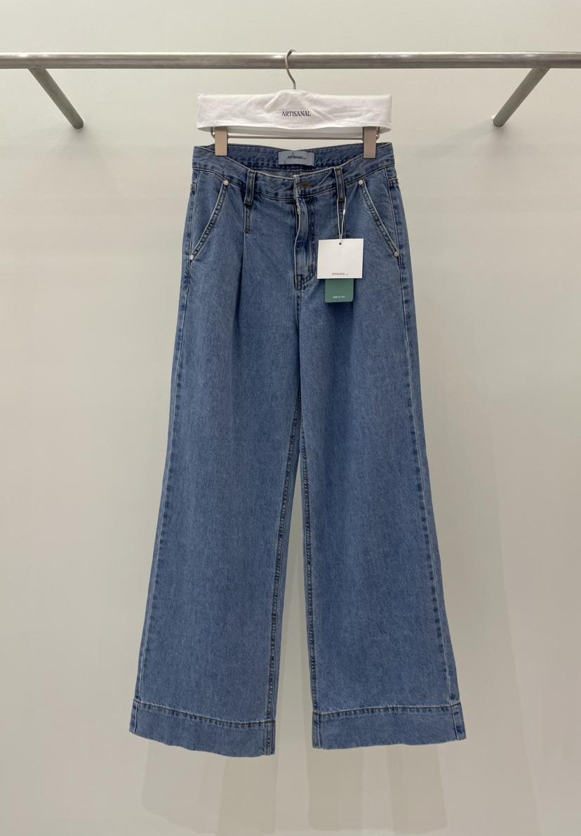 ARTISANAL韓國代購女士新款25春夏熱賣人氣推薦休閑職業牛仔褲ARTISANAL牛仔褲