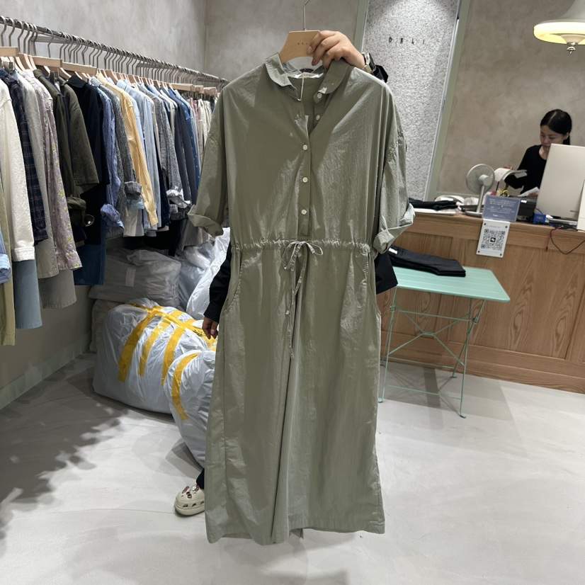 DELI JENNY東大門實拍女士新品休閑職業25春夏推薦時尚連衣裙DELI JENNY連衣裙