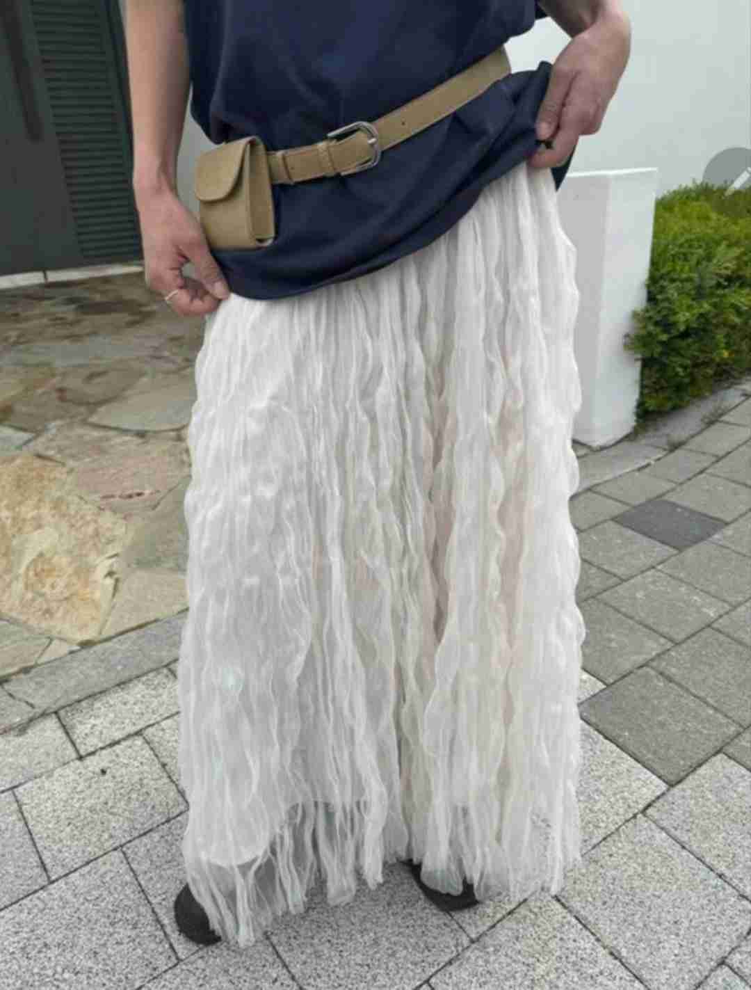 DEBELL韓國代購女士新款人氣推薦真品熱賣時尚25春夏職業長裙DEBELL長裙