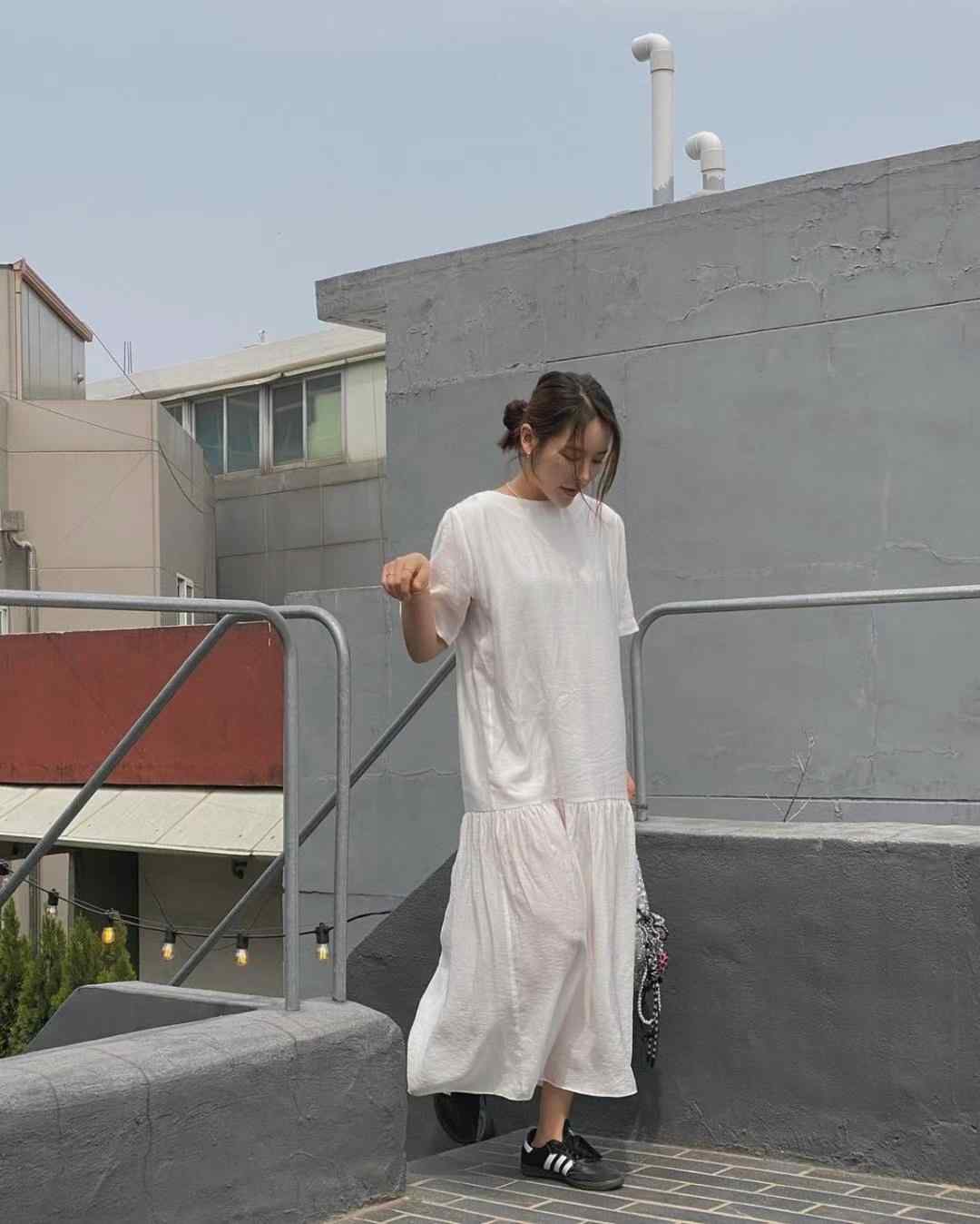 DEBELL韓國代購女士新款熱賣時尚休閑25春夏推薦人氣連衣裙DEBELL連衣裙