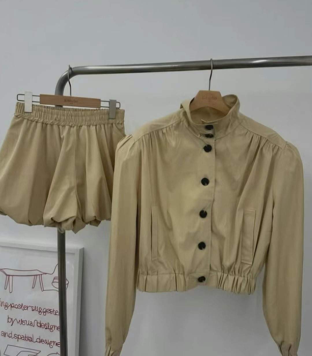 NADA韓國直郵女士新款職業真品25春夏熱賣推薦時尚休閑套裝NADA套裝