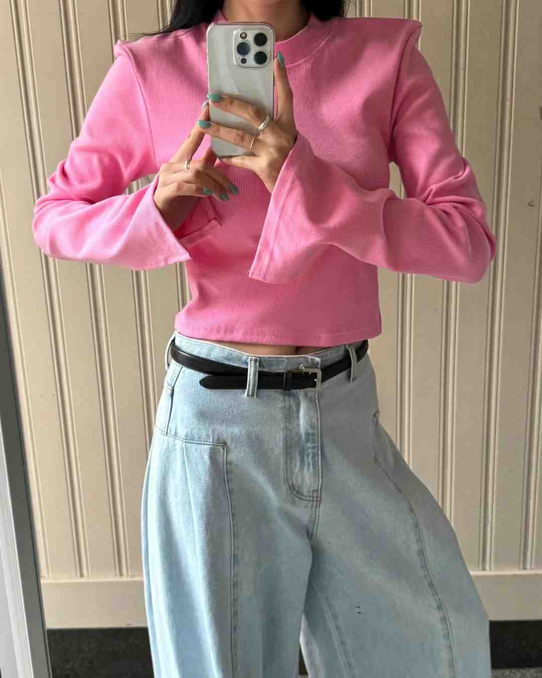 NADA東大門代購女裝新品時尚職業休閑推薦人氣熱賣真品長袖T恤NADA長袖T恤