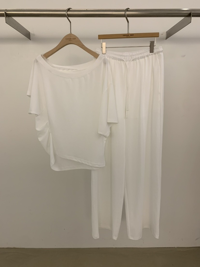 UNDER KEY東大門實拍女裝新品推薦真品人氣休閑時尚套裝蕾絲UNDER KEY套裝