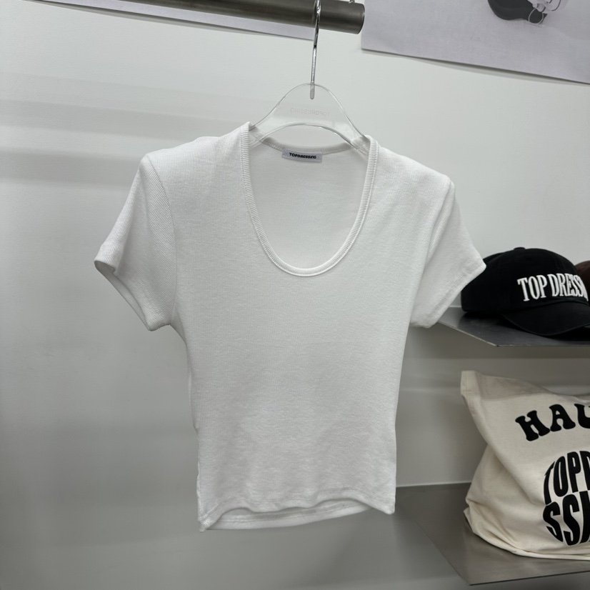 TOPDRESSING東大門直郵女士新品休閑人氣職業推薦時尚25春夏T恤TOPDRESSINGT恤