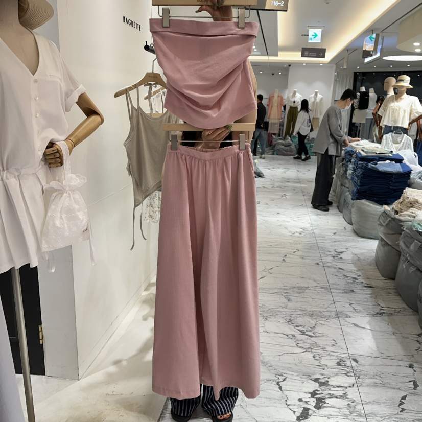 BAGUETTE韓國代購女士新款25春夏推薦人氣時尚休閑真品套裝BAGUETTE套裝
