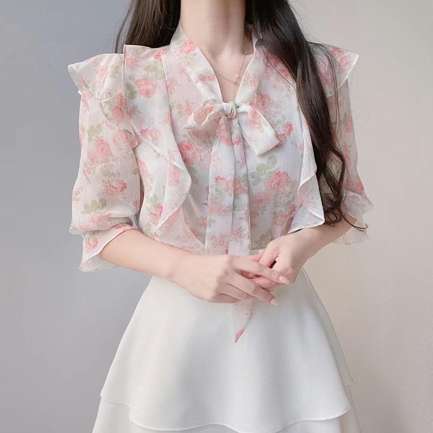 OLIVIA韓國直郵㊣女裝新款25春夏休閑人氣推薦熱賣襯衫蕾絲衫OLIVIA襯衫/蕾絲衫
