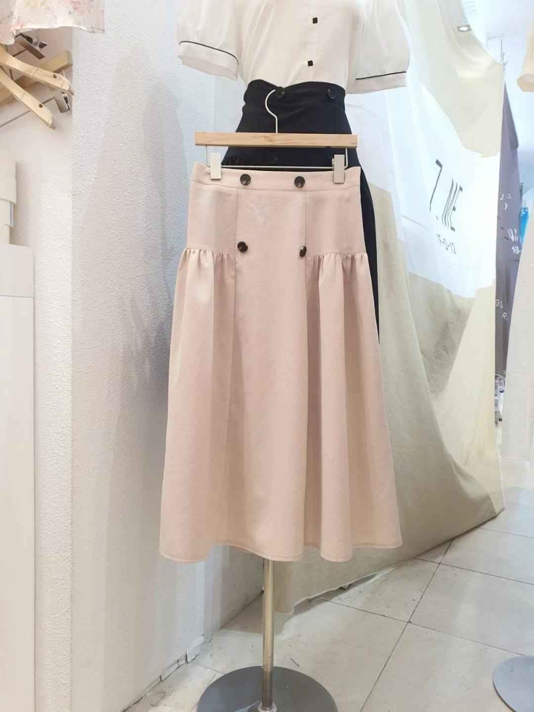 OLIVIA韓國直郵㊣女裝新品25春夏休閑時尚人氣推薦熱賣長裙OLIVIA長裙