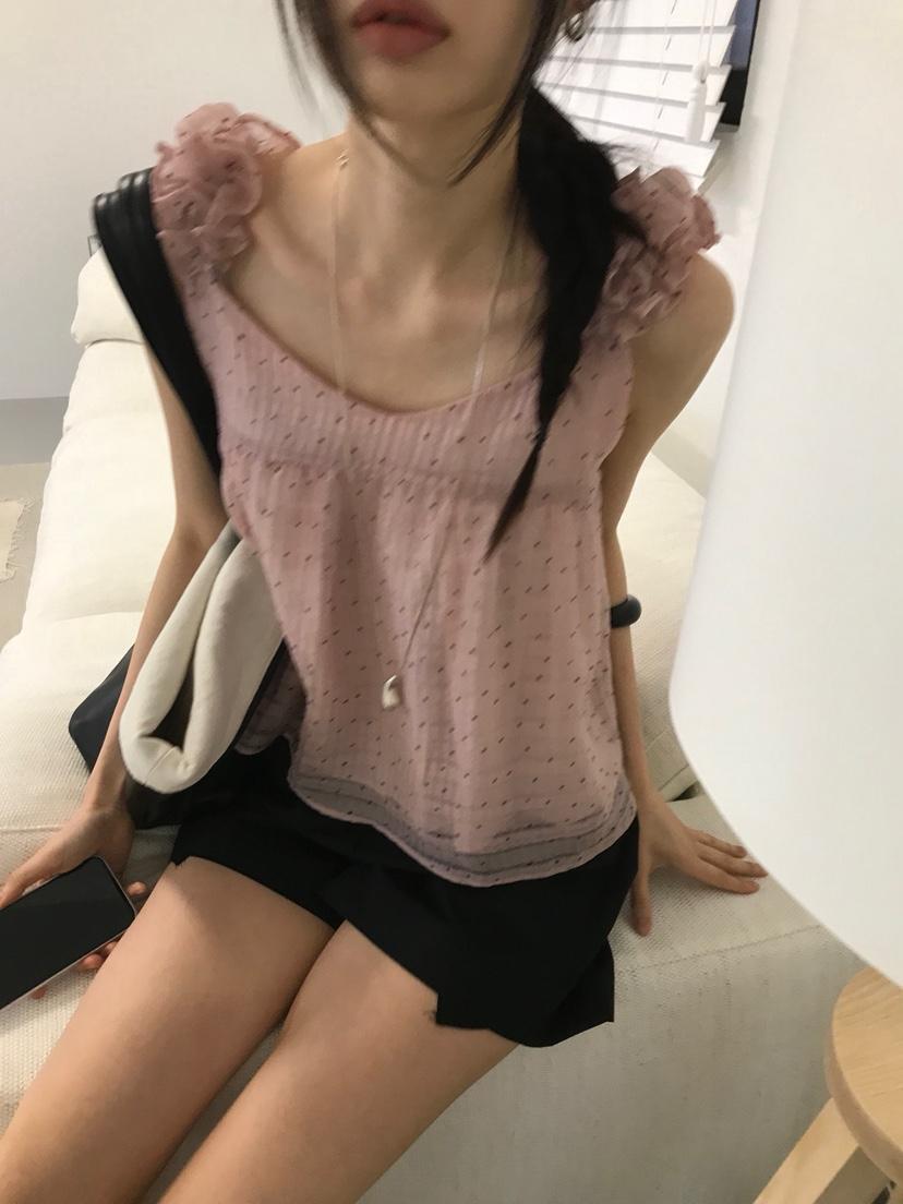 ME MO直郵韓國代購㊣女裝新品25春夏時尚推薦人氣吊帶背心ME MO吊帶/背心