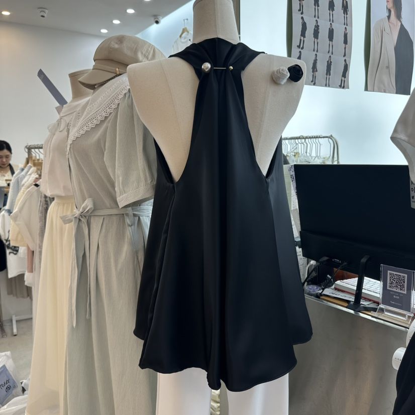 CHEAP-CHIC韓國直郵㊣東大門實拍女裝新款熱賣休閑吊帶背心CHEAP-CHIC/CHARLES THE SECOND吊帶/背心