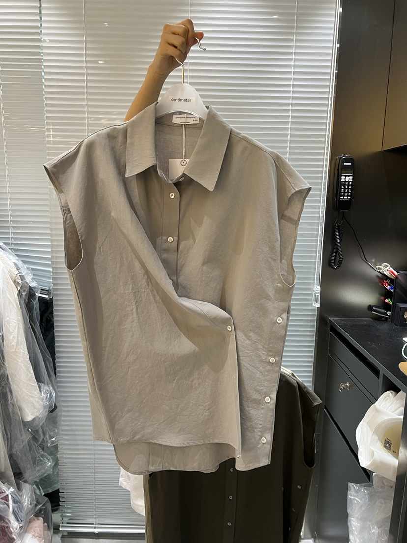 CM韓國直郵㊣東大門實拍女裝新品25春夏休閑時尚人氣熱賣馬甲CM馬甲