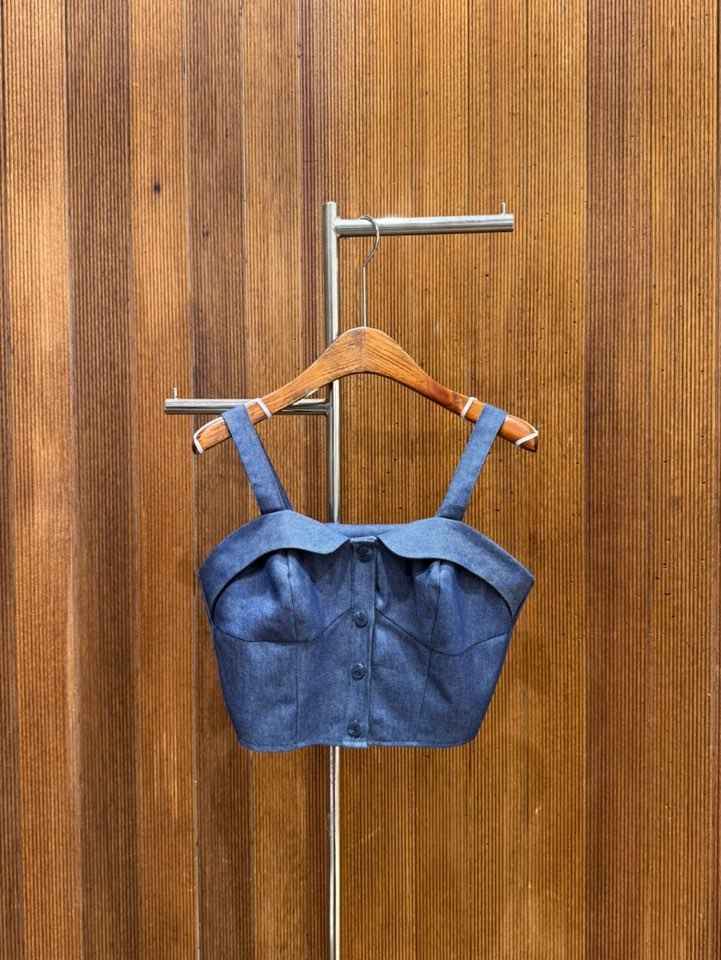 2TWO MOON直郵韓國代購㊣女裝新品時尚25春夏休閑吊帶背心2TWO MOON吊帶/背心