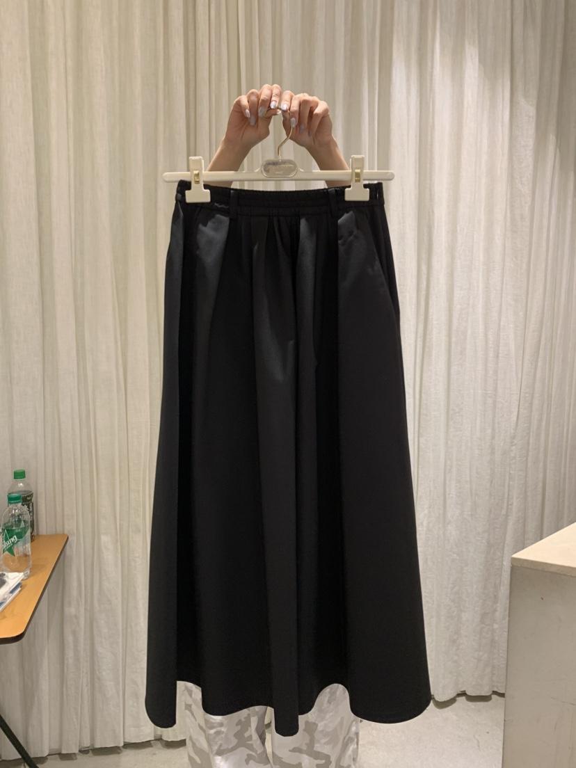 PAPERMOON直郵韓國代購㊣女裝新品熱賣半身裙中短裙喇叭超長paper moon半身裙/中短裙