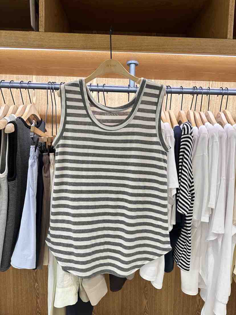 HI YANN直郵韓國代購㊣女裝新品人氣25春夏休閑吊帶背心紗布HI YANN吊帶/背心