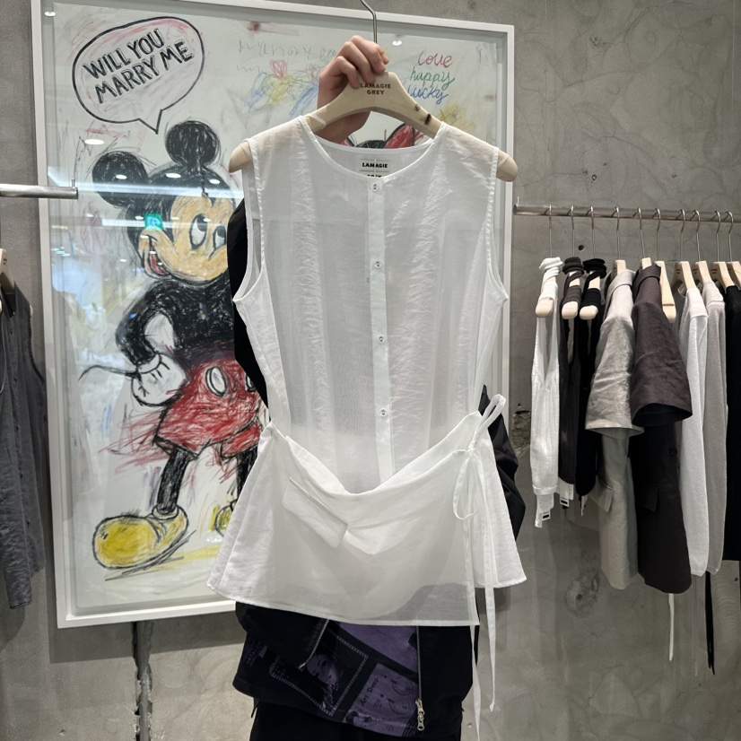 LAMAGIEPIE韓國㊣直郵東大門代購女裝新品熱賣25春夏套裝套裝LAMAGIE GREY套裝