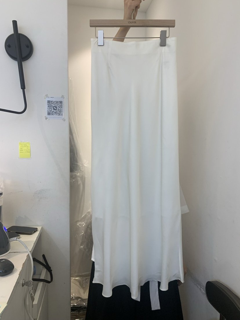 OUVIR韓國㊣直郵東大門代購女裝新品熱賣時尚25春夏長裙透視O.V.R/OUVIR長裙