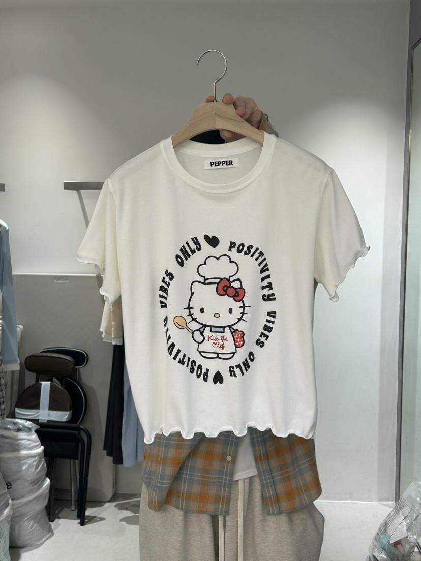 PEPPER-L直郵韓國代購㊣女裝新品熱賣推薦25春夏時尚人氣T恤PEPPERT恤
