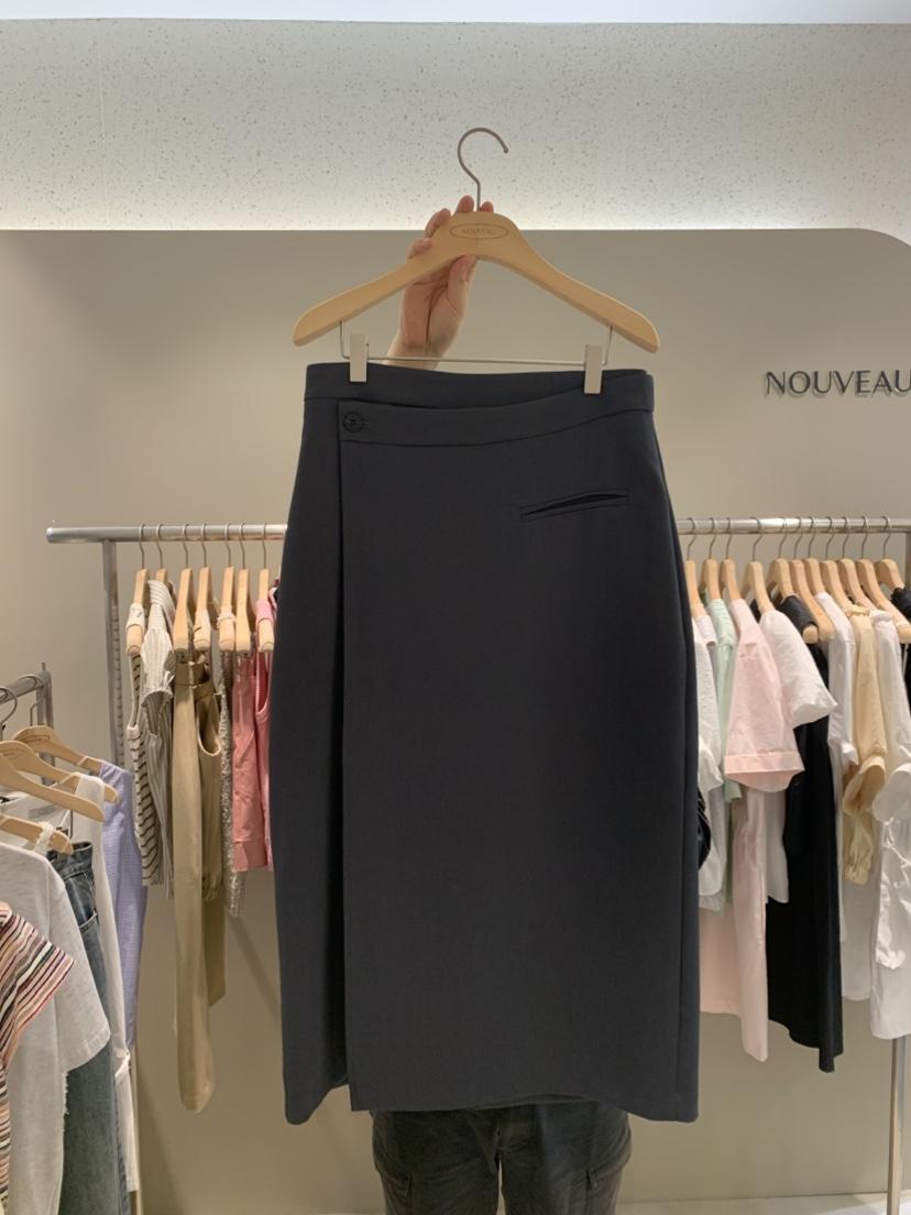NOUVEAU韓國直郵㊣東大門實拍女裝新品時尚推薦休閑人氣長裙NOUVEAU長裙