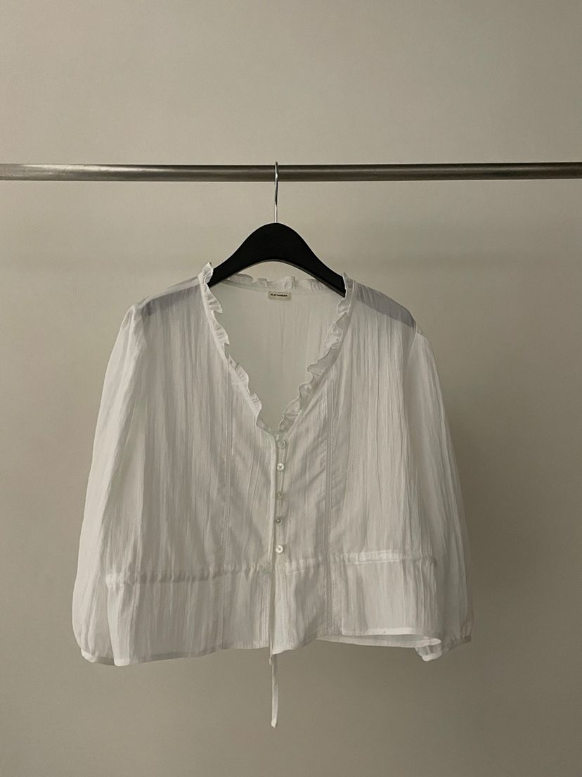 FLAT GARDEN/LA MUETTE/JAMIESTONE韓國㊣直郵東大門代購女裝新品25春夏襯衫蕾絲衫FLAT GARDEN/LA MUETTE/JAMIESTONE襯衫/蕾絲衫