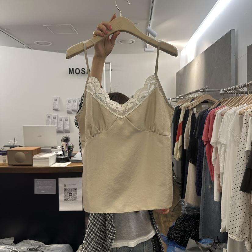 MOSAIC直郵韓國代購㊣女裝新品人氣推薦25春夏時尚吊帶背心MOSAIC吊帶/背心