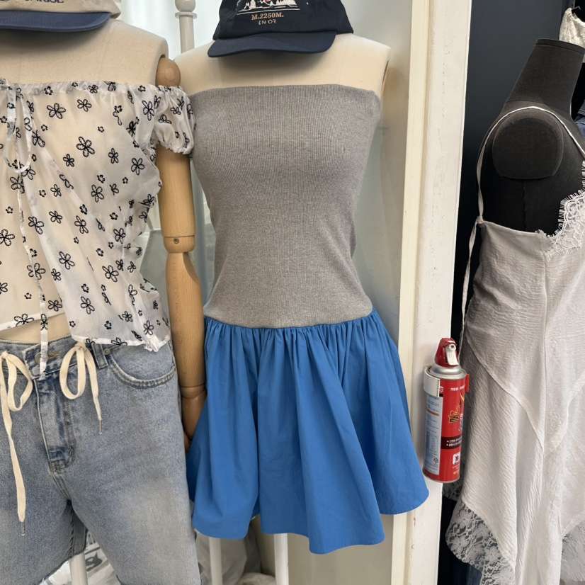 EGG IS韓國㊣直郵東大門代購女裝新品推薦25春夏休閑連衣裙EGG IS連衣裙