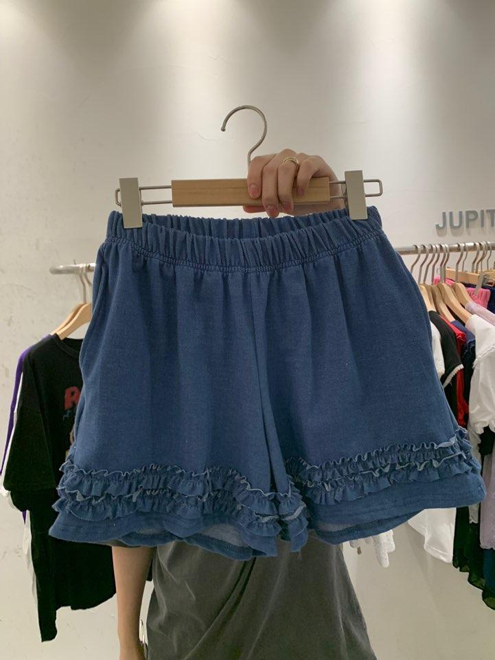 JUPITER直郵韓國代購㊣女裝新品時尚人氣熱賣25春夏推薦短褲JUPITER短褲