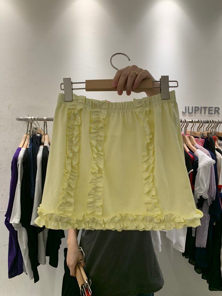 JUPITER韓國直郵㊣女裝新品推薦25春夏人氣休閑熱賣時尚短裙JUPITER短裙
