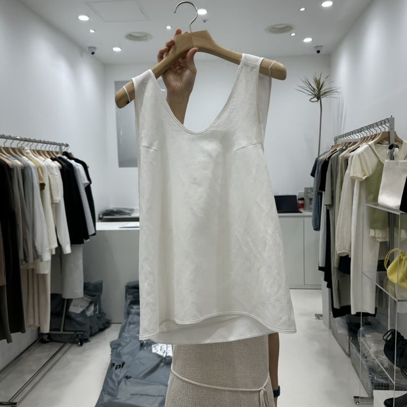 ARVE韓國直郵㊣東大門實拍女裝新款休閑時尚熱賣25春夏吊帶背心ARVE吊帶/背心