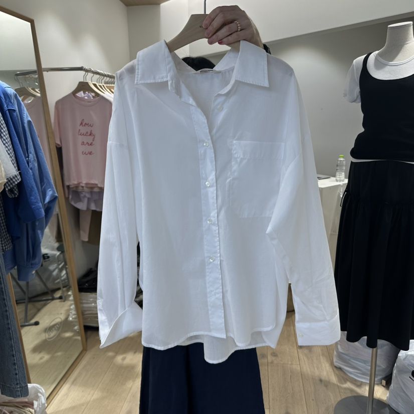 MARANT韓國直郵㊣女裝新品推薦人氣休閑熱賣襯衫蕾絲衫寬松MARANT襯衫/蕾絲衫