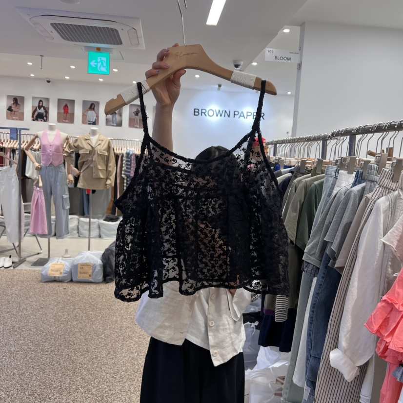 BLOOM韓國直郵㊣女裝新品休閑熱賣推薦人氣25春夏時尚吊帶背心BLOOM-S吊帶/背心