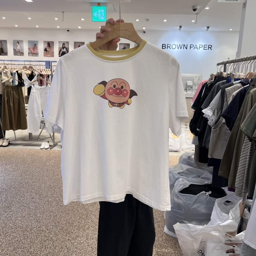 BLOOM直郵韓國代購㊣女裝新品休閑人氣時尚熱賣推薦25春夏T恤BLOOM-ST恤